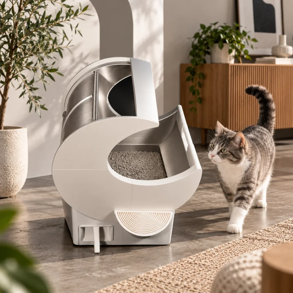 Clean Your Litter Box in 5 Seconds — No Electricity