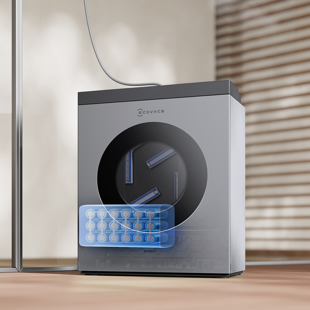 WINBOT W3 OMNI Battery and Plug-In Power