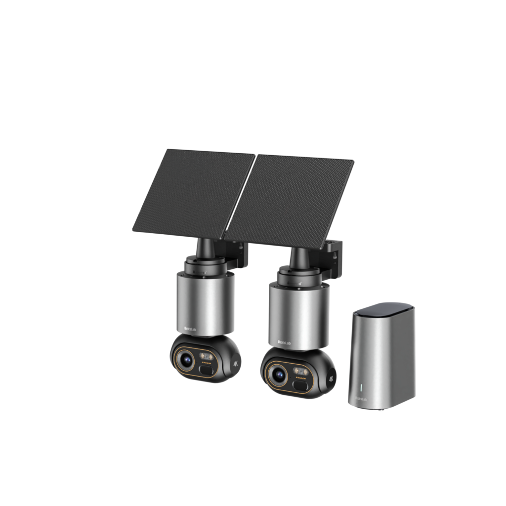 4K Solar Outdoor Security Camera System