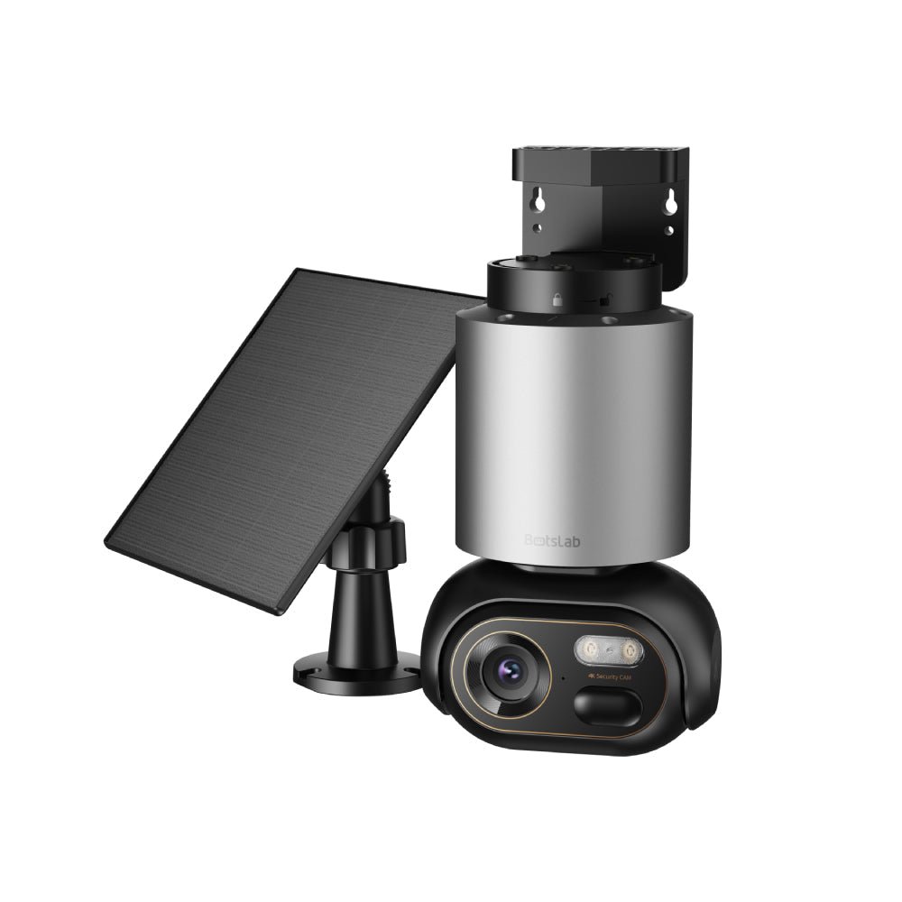 4K Solar Outdoor Security Camera System