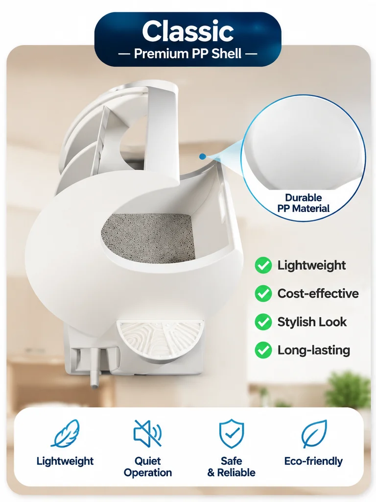 Clean Your Litter Box in 5 Seconds — No Electricity
